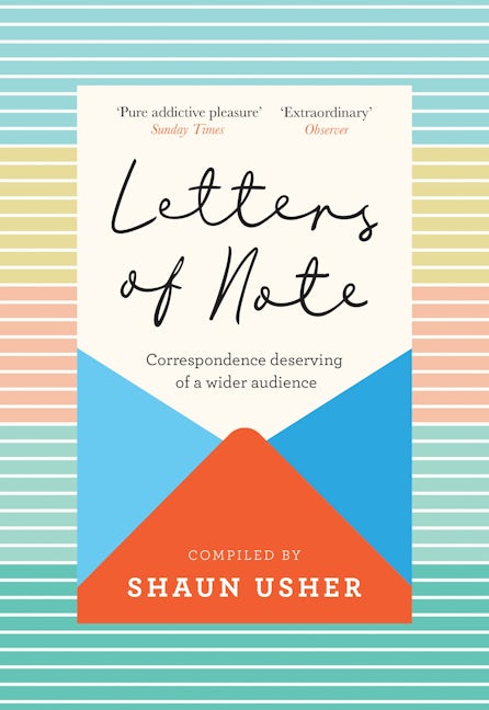 Book cover image for Letters of Note ISBN: 9781838853174